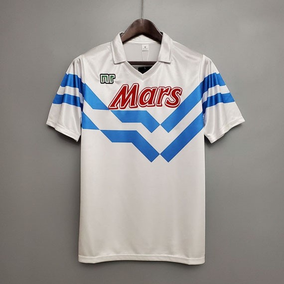 Tailandia Camiseta Napoli Segunda Equipación Retro 1988 1989